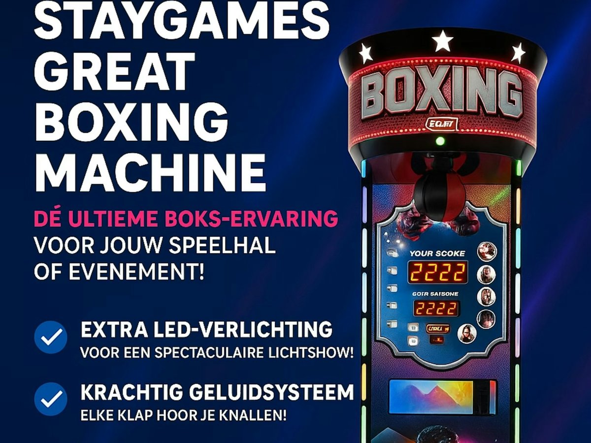 Boksbal automaat