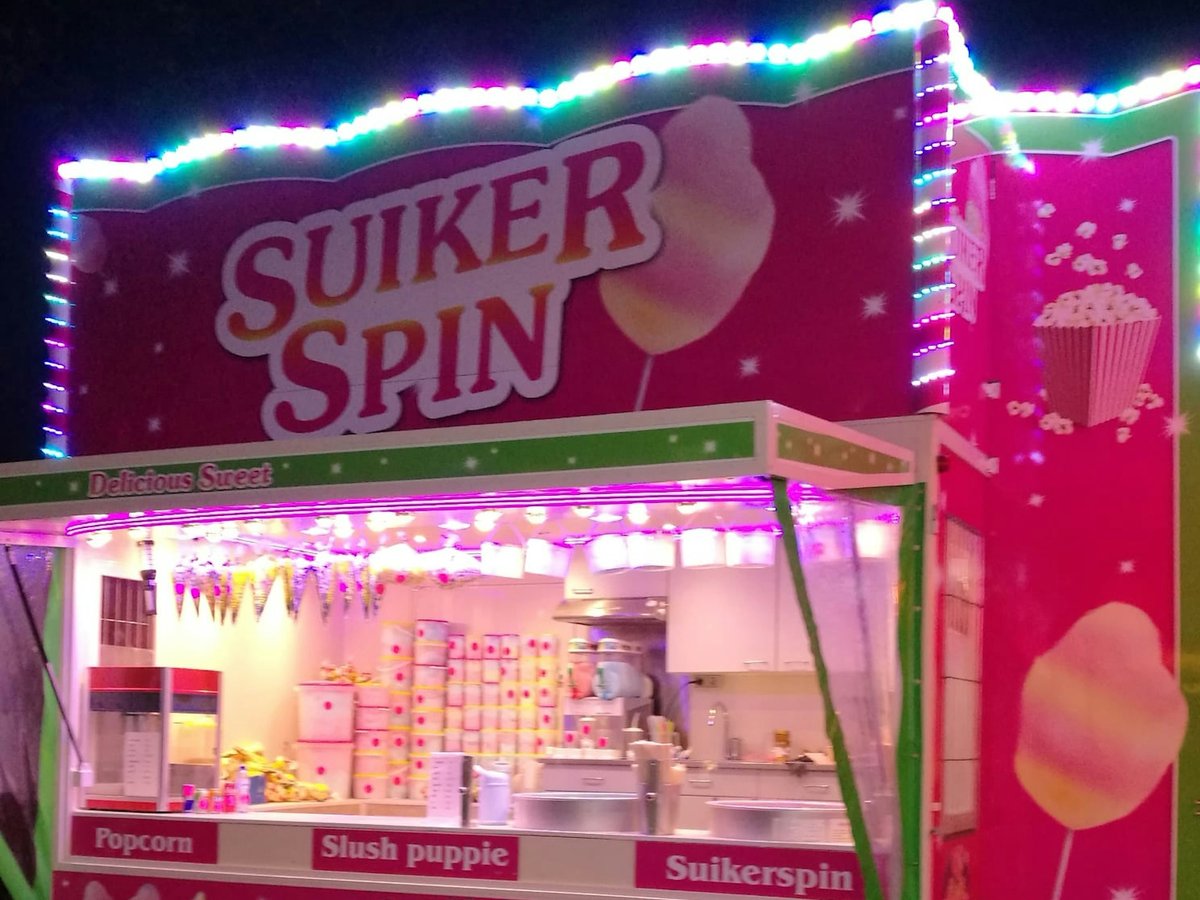 Vrij met suikerspin