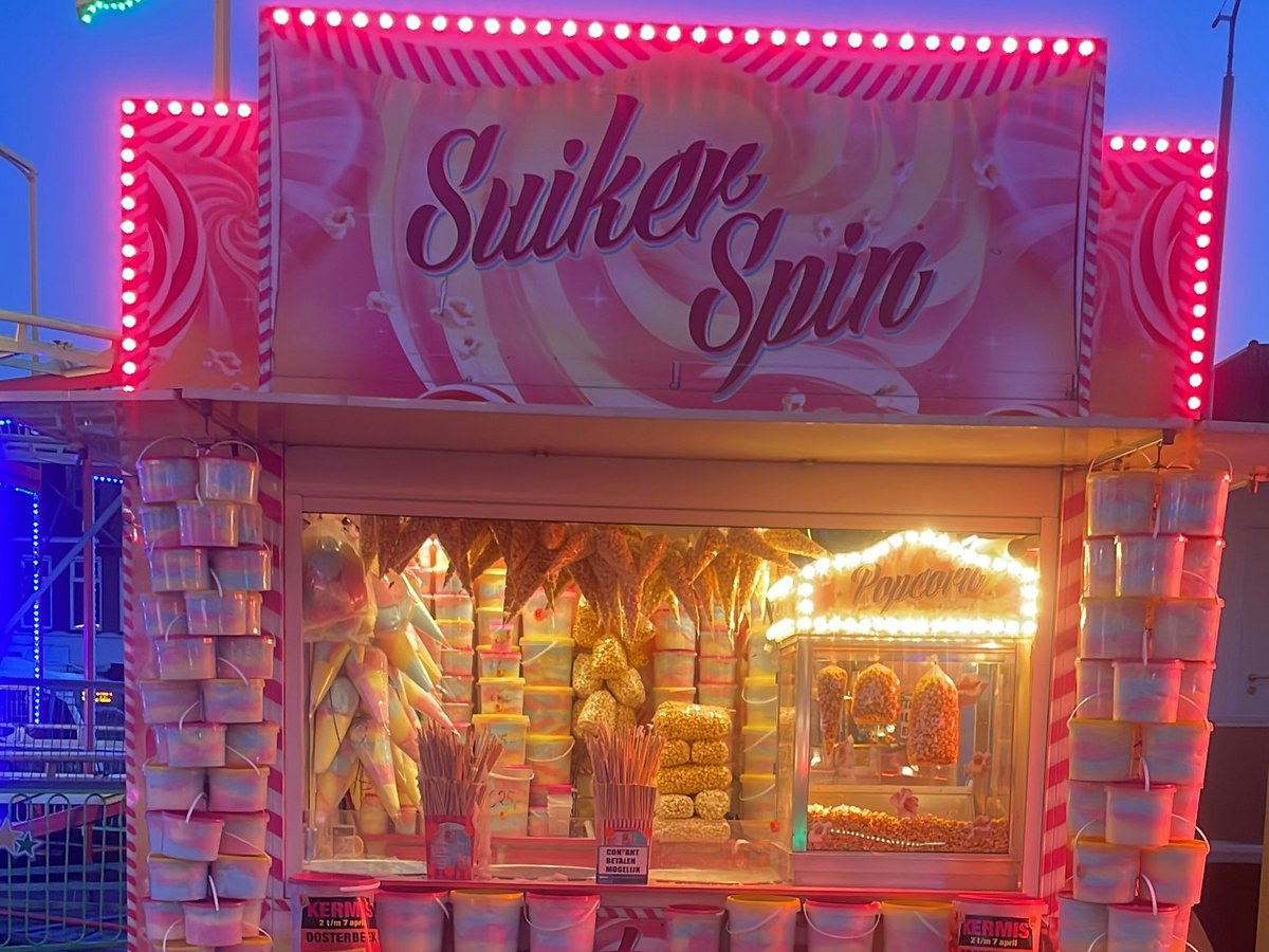 Suikerspin & popcorn vrije data !