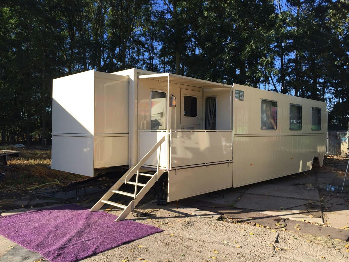 Combi Woonwagen met 4 uitschuiven