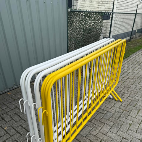 5 lichtgewicht dranghekken wit en geel, foto 2