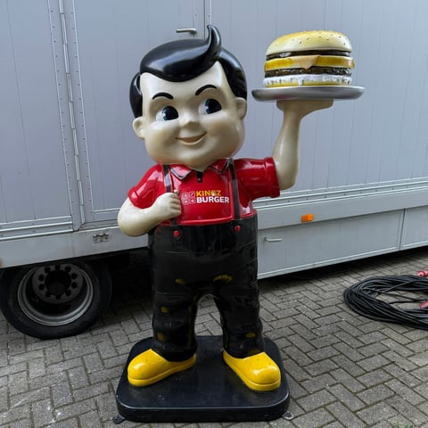 XXL Hamburger Beeld Snackwagen