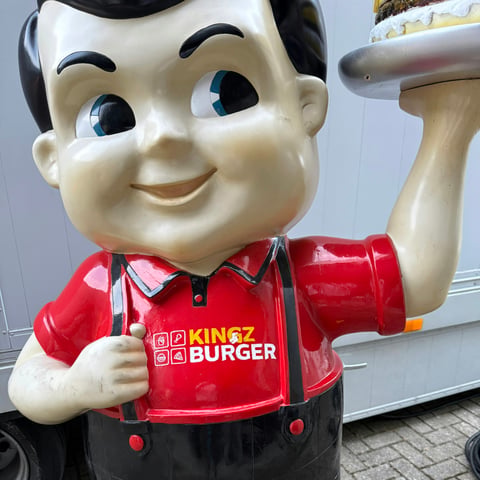 XXL Hamburger Beeld Snackwagen, foto 3