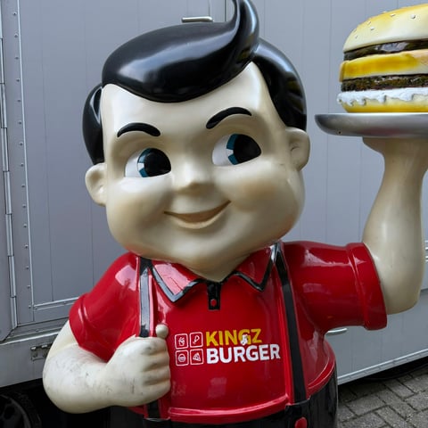XXL Hamburger Beeld Snackwagen, foto 2