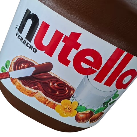 Grote Nutella pot, foto 3