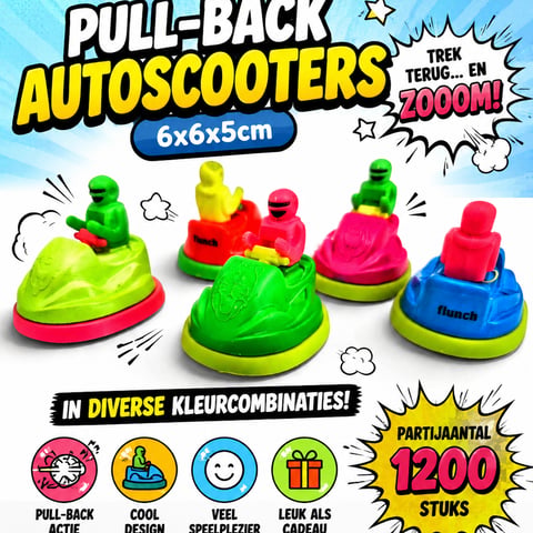 Autoscooters pull-back