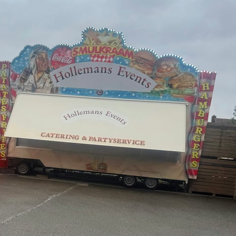 Diverse vrije data met snackwagen