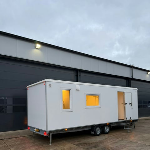 Slaapwagen, Woonunit, Mannschaftswagen, Personeelswagen, foto 3