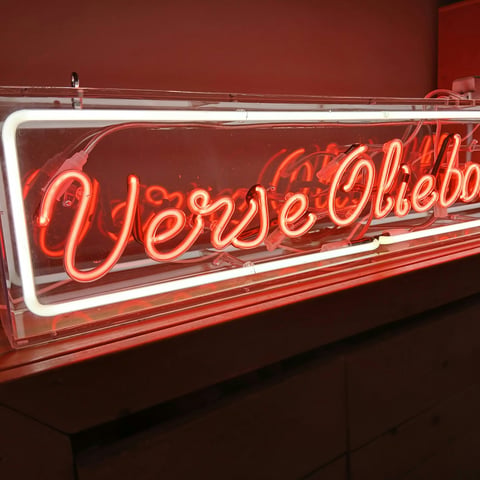 Neon lichtbakken kunststof