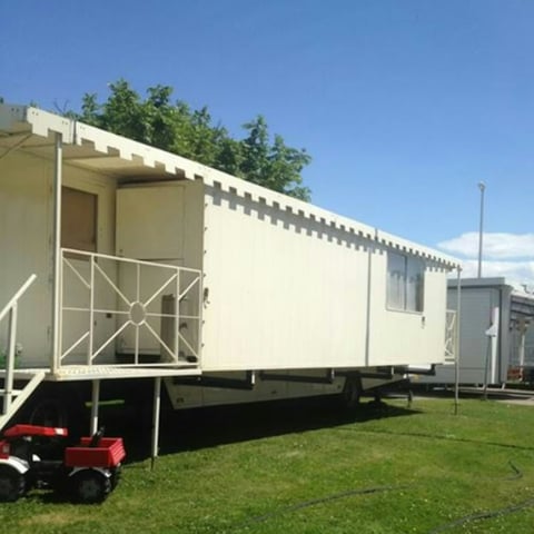 Te koop combi woonwagen