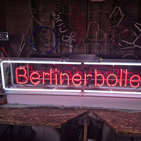 Neonbakken kunststof aluminium, foto 3