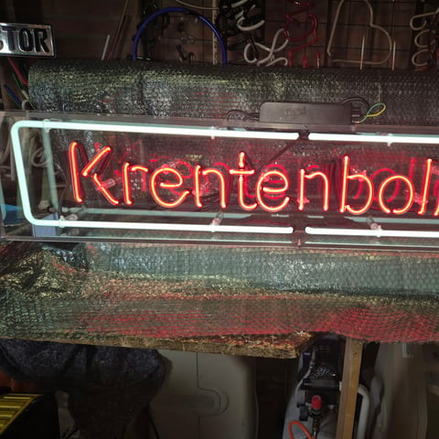 Neonbakken kunststof aluminium, foto 2