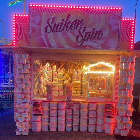 Suikerspin & popcorn vrije data !