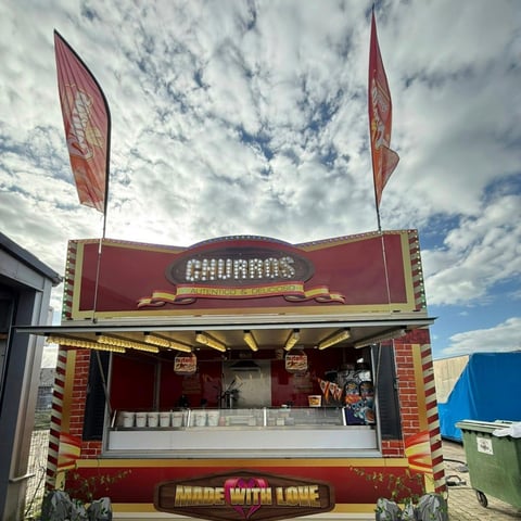 Startklare Churros foodtruck verkoopwagen, foto 2